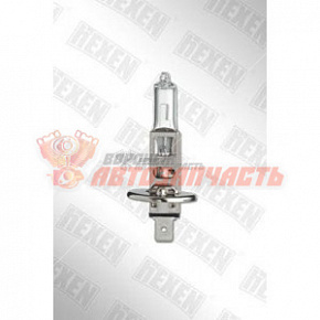 Лампа галогенная H1 12V 55W +30% HEXEN PRIME 