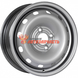 Диск колеса 2180, Lada Largus штамп R15 6J ET50 DIA 60.1 PCD 4x100 серебристая эмаль ТЗСК