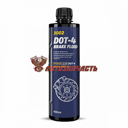 Тормозная жидкость 0,45 л "Mannol" Brake fluid DOT-4 (455 гр)